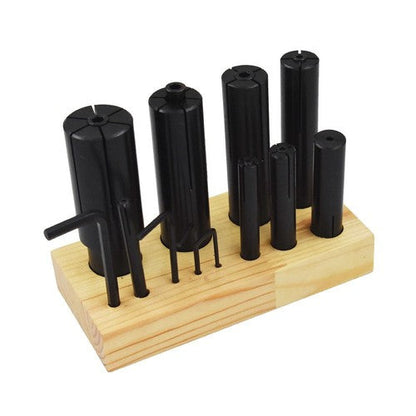 8 Pcs Expanding Arbor Set Mandrels 1/4" to 1-1/4" High Precision
