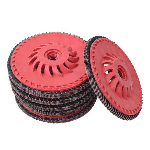 Type 29 Ceramic Grain Flap Sanding Discs 10 PCS 4-1/2" x 7/8" 80 Grits
