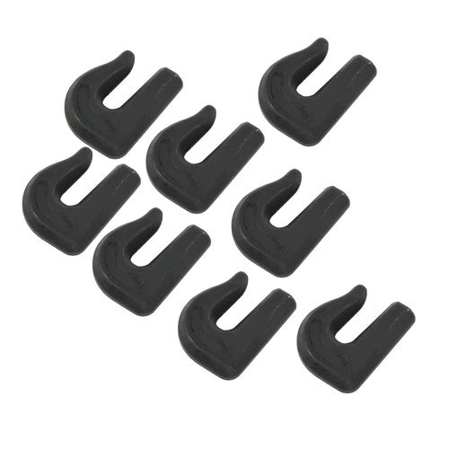 8Pcs G70 3/8" Weld On Chain Grab Hook Tow Hook Tractor Bucket Trailer Tie Down