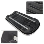New 14 ft³ ABS Car Roof Top Box Cargo Luggage Carrier 2 Locks Toolless Install