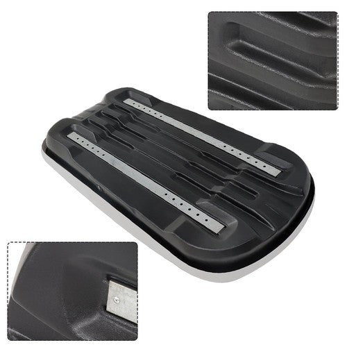 New 14 ft³ ABS Car Roof Top Box Cargo Luggage Carrier 2 Locks Toolless Install
