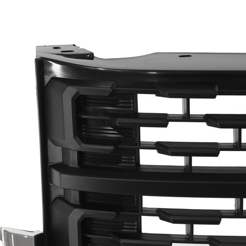 84818781 Front Upper Grille Chrome Black for 2020-2023 for GMC Acadia