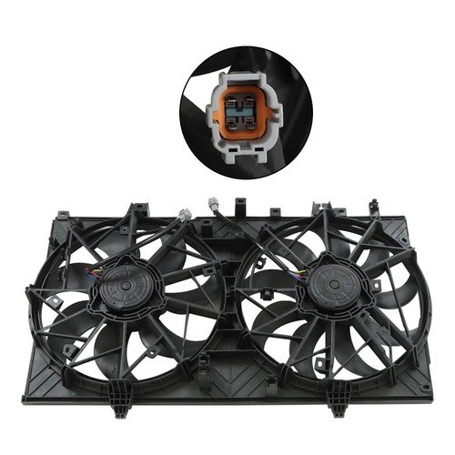 620-472 Radiator A/C Condenser Cooling Fan For Nissan Rogue/X-Trail 2014-2020