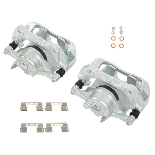 Front Pair Brake Calipers W/ Bracket18-B5329 For Chevrolet Cruze 2014-2015 2.0L