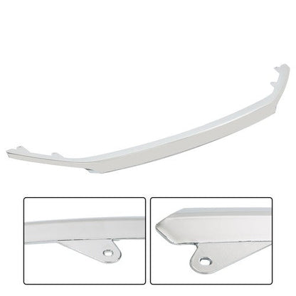 For Ford Fusion Chrome 2010-2012 Front Upper Grill Grille Molding Trim Set 3Pcs