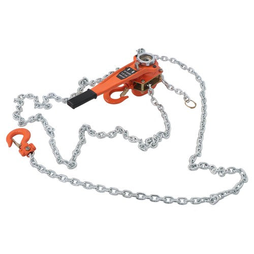 1.5 Ton Manual Lever Chain Hoist, 3300LB Capacity, 360° Hook, 20FT G80 Chain