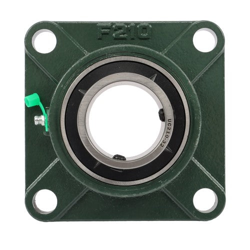 Self-Aligning UCF210-32 Pillow Block Bearing Solid Base 2" Bore 4-Bolt 2Pcs