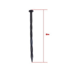 Garden Spiral Landscape Spikes 70PCS 8 Inch Plastic Landscape Anchoring Spikes