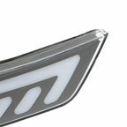 Black LED Front Bumper Side Marker Light Turn Signal For 2016-2021 Honda Civic