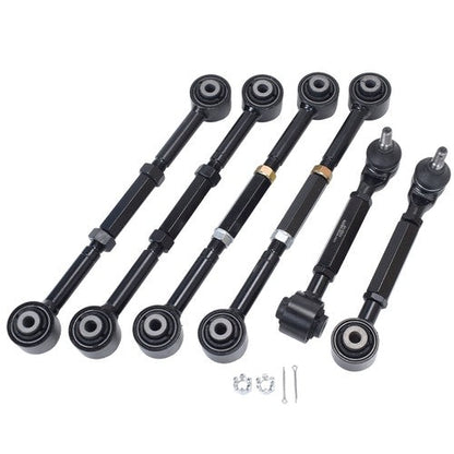 Rear Upper + Lower Control Camber Arms For 2003-2007 Honda Accord 6Pcs US