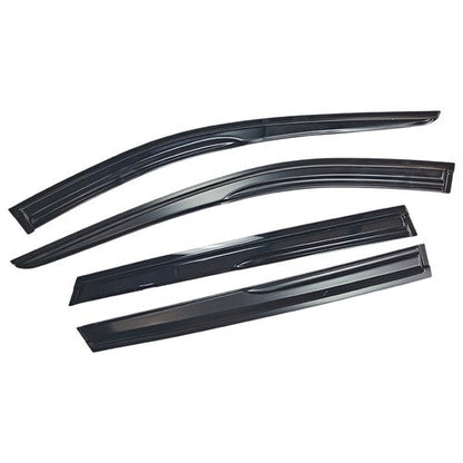 Window Visor Vent Sun Shade Rain Guards Deflectors For Nissan Rogue 2014-2020