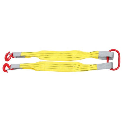 Lifting Slings Straps With Hooks 3.3Feet Two Leg Bridle Web Sling 4409 lbs