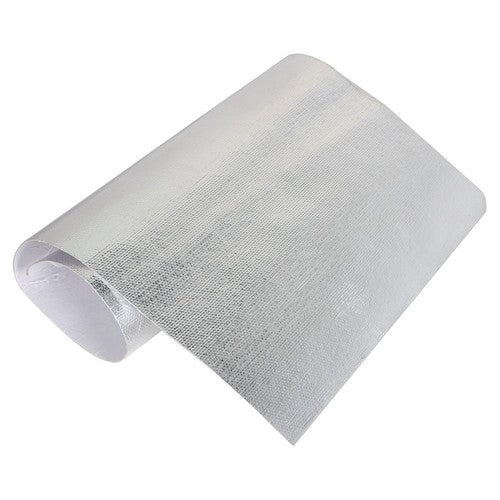 24 x 12 x 0.04 inches ，Adhesive Backed Aluminized Heat Barrier, 13575