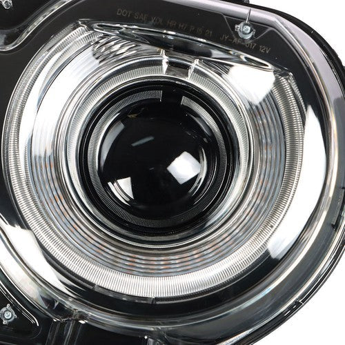 Pair Set For Dodge Challenger 2015-2018 Headlight Replacement Halogen Clear Lens
