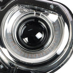 Pair Set For Dodge Challenger 2015-2018 Headlight Replacement Halogen Clear Lens