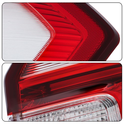 For Ford Expedition 2018-2021 Right+Left Side Halogen Type Clear&Red Tail Lights