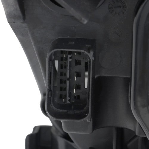 Right+Left Black Halogen Clear Headlight Assembly For BMW 528i 2008 2009 2010