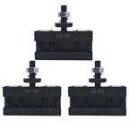 BXA #1 Quick Change Turning & Facing Tool Post Holder 250-201 For Lathe 3pcs