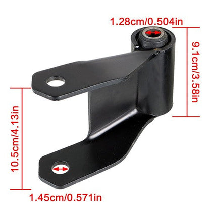 For Ford Bronco Sport 80-97 Rear Leaf Spring Rear Hanger Bracket & Shackle Kit