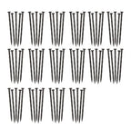 80PCS 8 Inch Plastic Landscape Anchoring Spikes, Garden Spiral Landscape Spikes