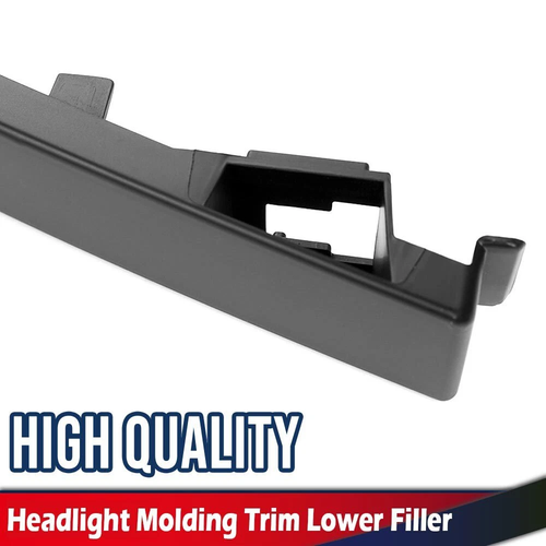 Front Headlight Molding Trim Fillers for 2004-2015 for Nissan Titan Armada
