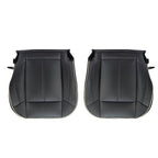 Driver&passenger Bottom Seat Cover Fit For Hummer H3 2006-2010 Black Leather
