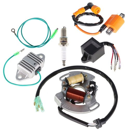 For Yamaha Blaster YFS200 1997-2001 Ignition Spark Plug CDI Regulator & Stator