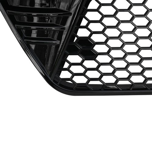 Front Bumper Lower Grille Honeycomb Glossy Black for 2022-2024 for Honda Civic