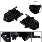 Front Fog Lamp Cover For Cadillac XT5 2017-2019 Black New Driver+Passenger Side