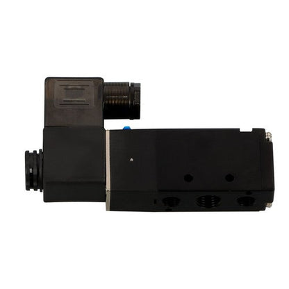 1/4" 5 Way 2 Position Namur Mount Directional Control Solenoid Air Valve 24V DC
