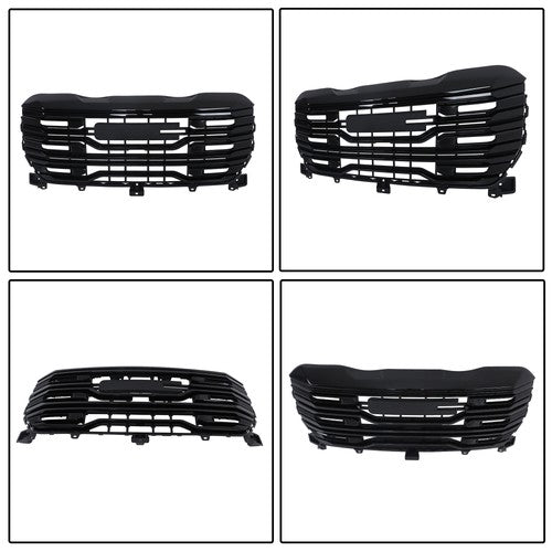 84815160 Suitable For GMC Sierra 1500 2022-2024 Gloss Black Front Bumper Grille