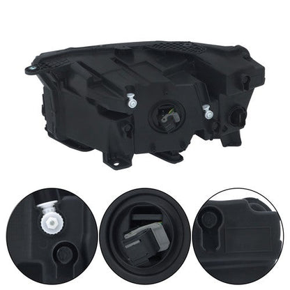 Headlight Replacement For Jeep Grand Cherokee 2021-2022 RH w/o Animation Black