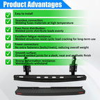 Rear Bumper w/Reinforcement Cross Bracket Bar For Ford Transit 2015-2022-2024