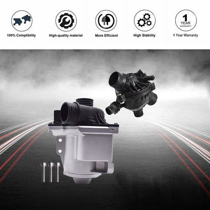 Electric Engine Water Pump W/ Thermostat For 13-15 BMW 535ixDrive 11517588885