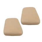 2 PCS Buff Seat Back Assembly Leathers 1979-1999 Fits For Club Car DS Golf Cart