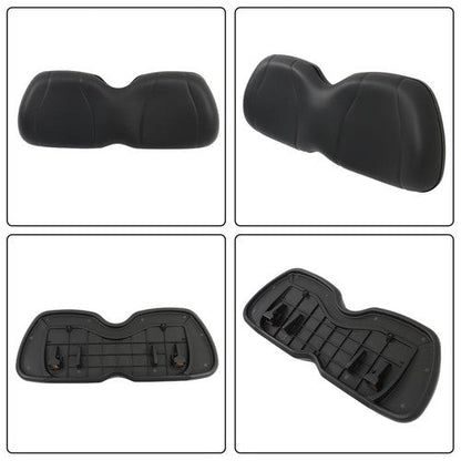 For Club Car Precedent 2004-2011 Front Seat Cushion+Backrest Golf Cart Black NEW
