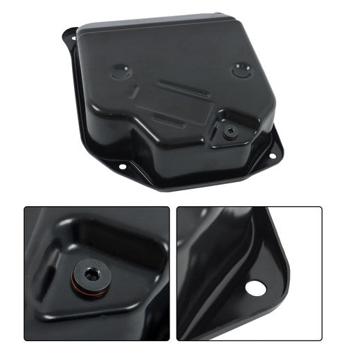 Transmission Oil Pan w/ Gasket Black For Volkswagen Golf Jetta Passat 01 01M3213