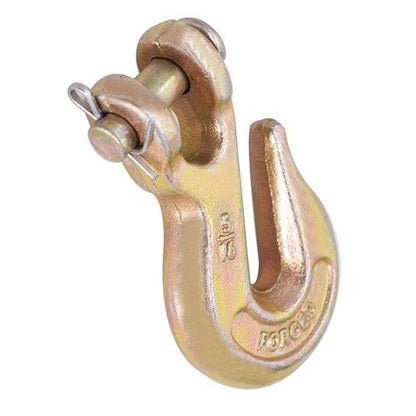 10 Pcs 5/16" Clevis Chain Grab Hook Wrecker Tow Chain Truck Trailer Tie