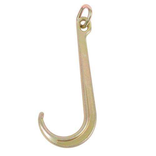 1 x J Hook Grade G70 Towing Hooks 15 Inch Roll Back Clevis 5400 Lbs Load Limit