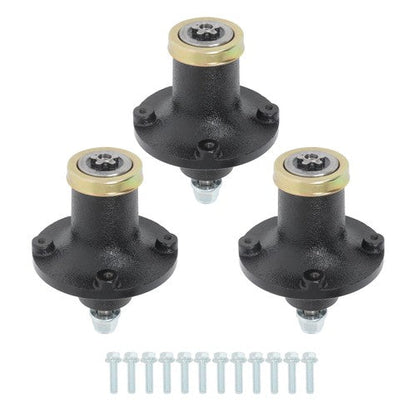 3 Pack Spindle For Husqvarna Z248F MZ48 48-Inch Deck 539131898 532174375 Mower