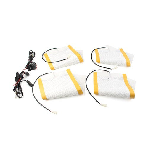 New Carbon Fiber Heated Seat Heater Pad Kit Car Switch 12V Universal Trucks