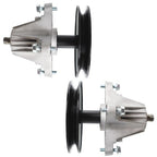 2 Pcs Spindle With Pulley Bolt For Troy Bilt Tb42 Pony Bronco Tb42 7-Speed