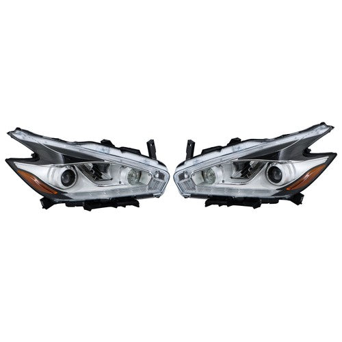 Left+Right LED W/DRL For Nissan Murano 2015-2018 Headlamps Headlights Assembly