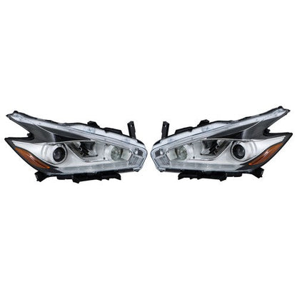 Left+Right LED W/DRL For Nissan Murano 2015-2018 Headlamps Headlights Assembly