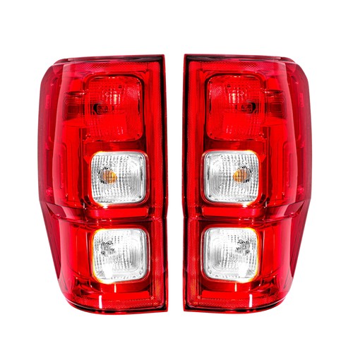 Tail Light Left+Right Side Halogen Rear For Ford Ranger XL 2019 2020-2022 Chrome
