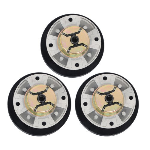 AM121342 AM115720 AM116065 3x Spindle Assembly w/Pulley For John Deere  AM115528