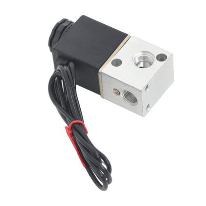 1/8 inch 3 way zero pressure differential air-water electric solenoid valve 12V