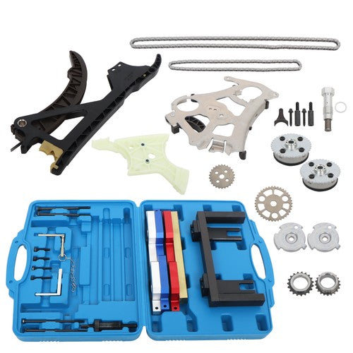 For BMW 2007-2014 3.0L 11317523891 Timing Chain Kit Camshaft Gears Tool Oil Pump