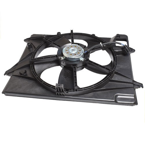Fit For 2015-2017 Sonata 2.4L Plastic Radiator AC Condenser Cooling Fan Assembly