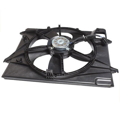 Fit For 2015-2017 Sonata 2.4L Plastic Radiator AC Condenser Cooling Fan Assembly